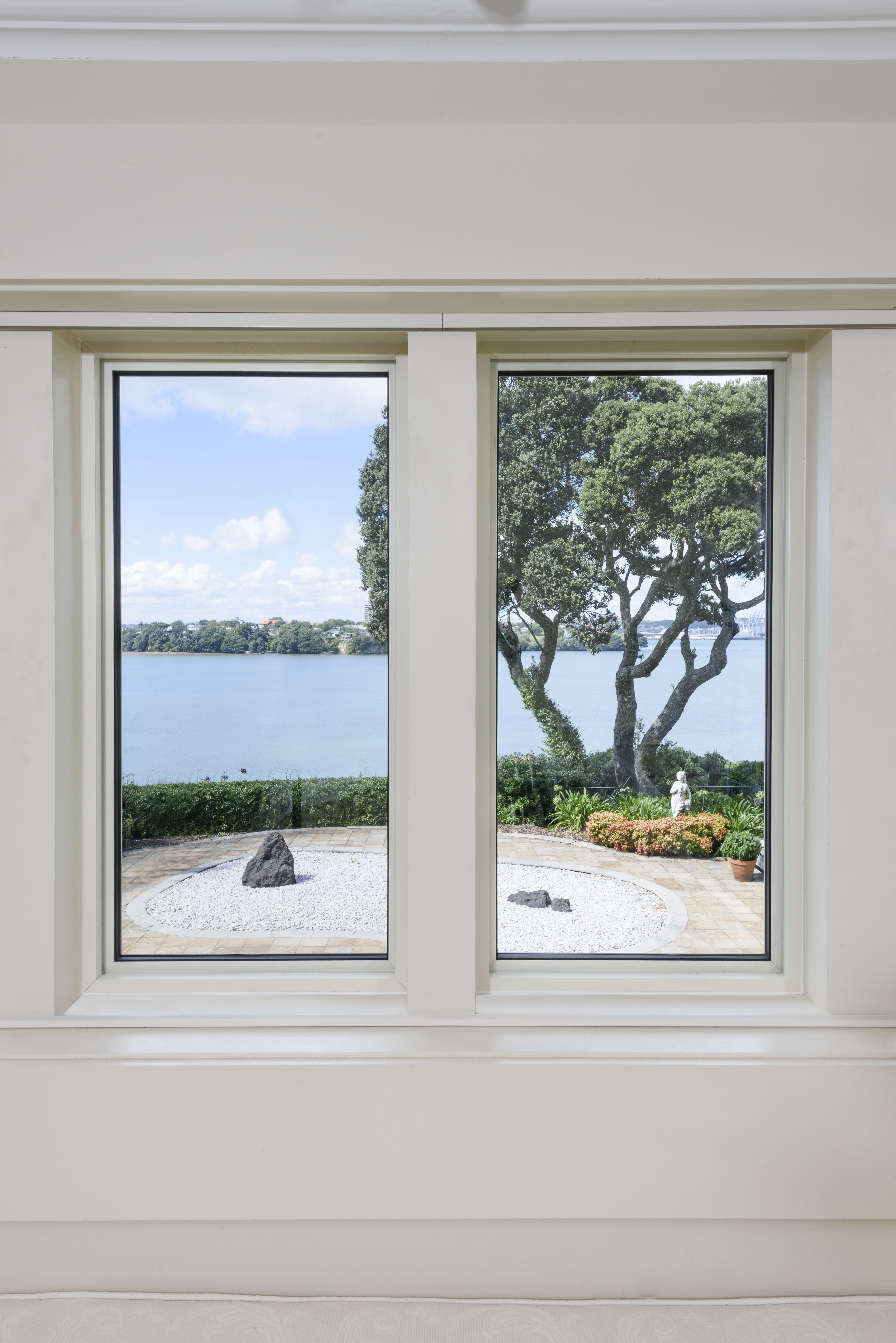 windows with sea views